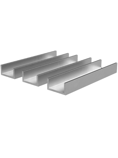 U formos aliuminio profiliai